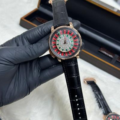 ROSE GOLD (BLACK AVENTURINE DIAL) CASINO TOURBILLON