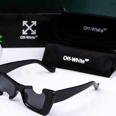 helena Vintage Cat Eye Irregular Sunglasses Women Design Fashion Hip Hop Sun Glasses Men Y2K Punk Eyewear White Shades S67